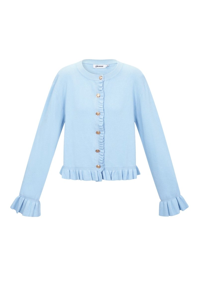 The Loving Ruffle Cardigan - Velaris Femme