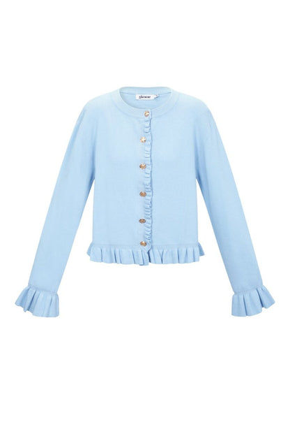 The Loving Ruffle Cardigan - Velaris Femme