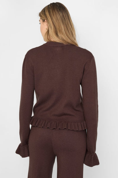 The Loving Ruffle Cardigan - Velaris Femme