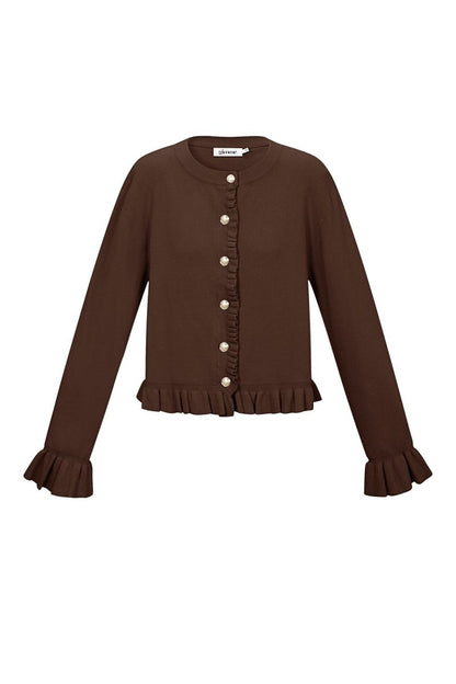 The Loving Ruffle Cardigan - Velaris Femme