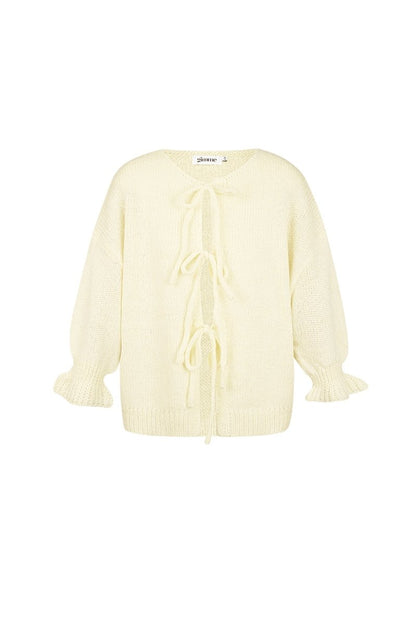 The Oversized Lace - Up Top - Velaris Femme