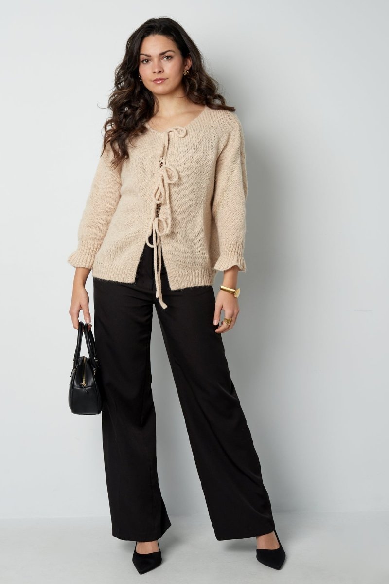 The Oversized Lace - Up Top - Velaris Femme