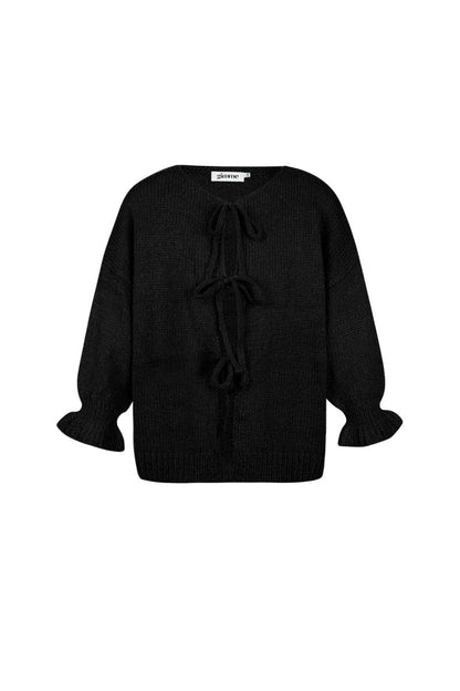 The Oversized Lace - Up Top - Velaris Femme