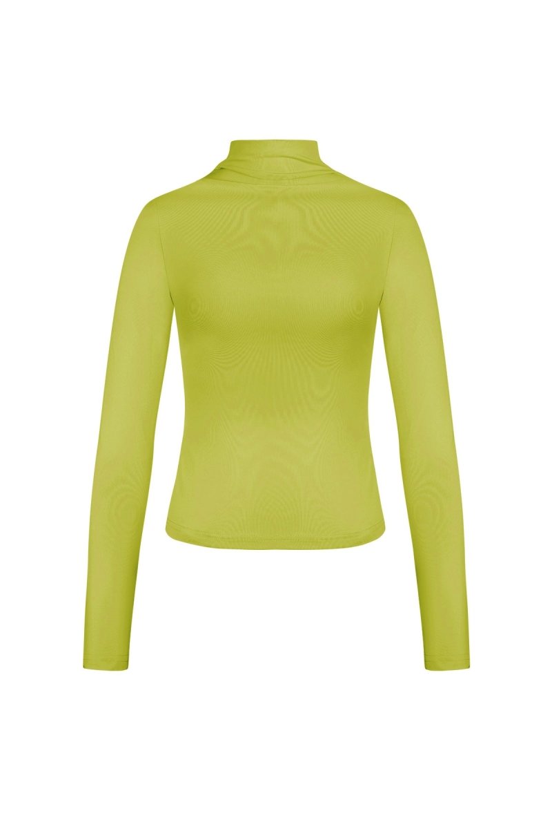 The Ribbed Turtleneck Top - Velaris Femme