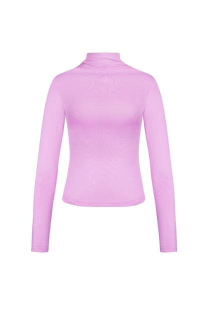 The Ribbed Turtleneck Top - Velaris Femme