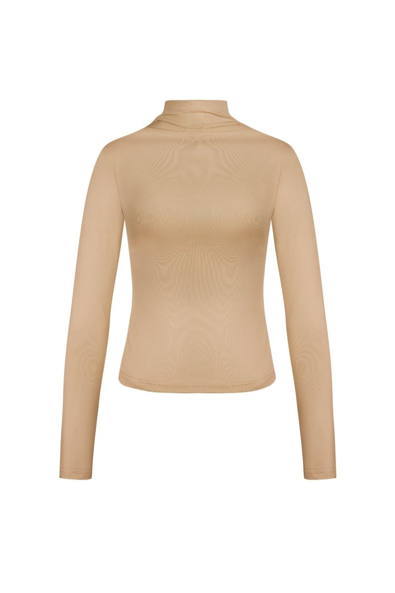 The Ribbed Turtleneck Top - Velaris Femme