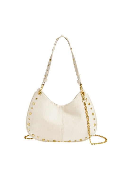 The Rivet Suede – Casual Shoulder Bag - Velaris Femme