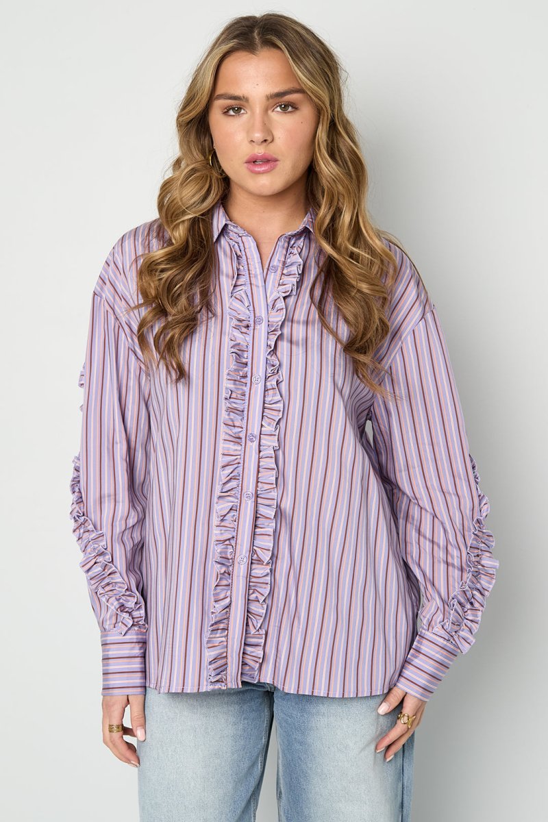 The Ruffle Blouse - Velaris Femme