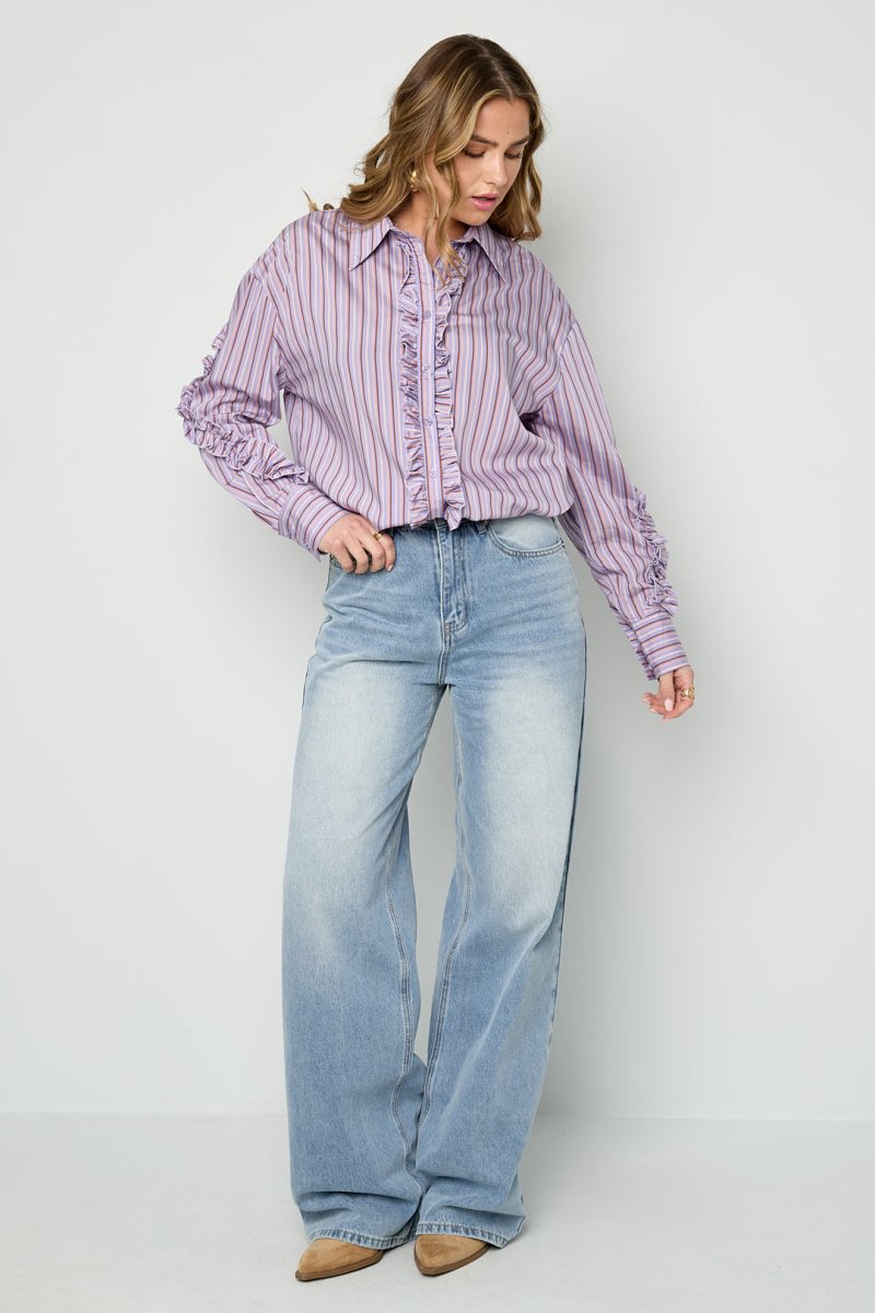 The Ruffle Blouse - Velaris Femme