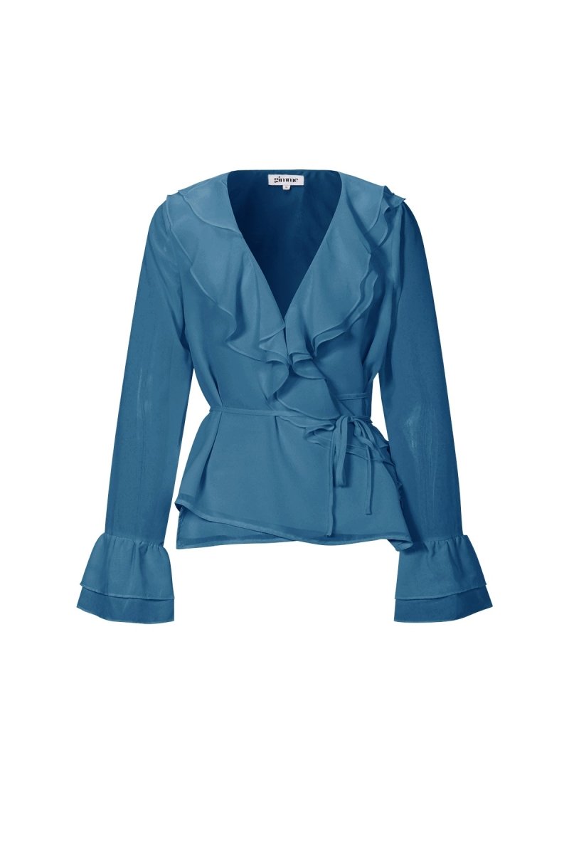 The Ruffle Me Longsleeve - Velaris Femme