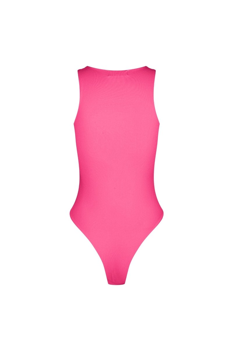 The Sleeveless High Neck Bodysuit - Velaris Femme