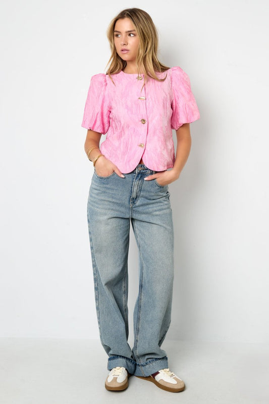 The Soft Sleeve – Elegant Short Sleeve Top - Velaris Femme