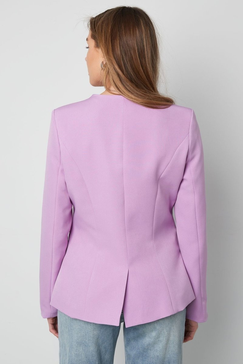 The Square Neck Blazer - Velaris Femme