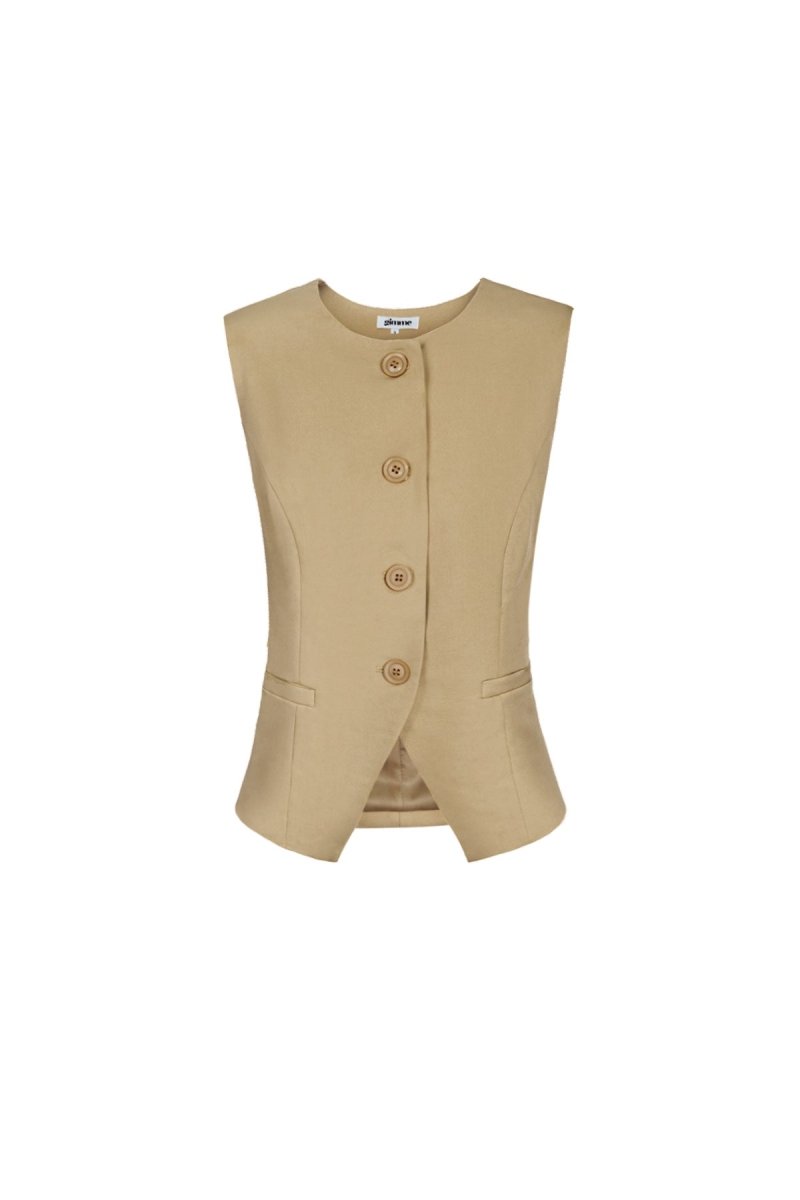 The Square Neck Structured Top - Velaris Femme