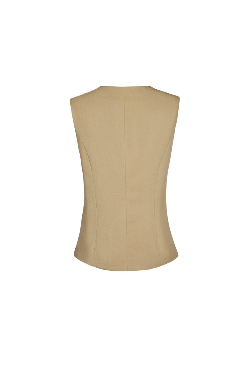 The Square Neck Structured Top - Velaris Femme