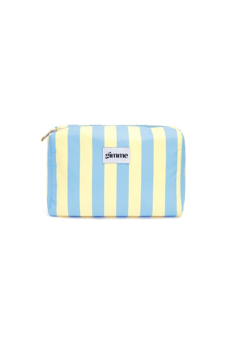 The Stripe Glam – Striped Makeup Bag - Velaris Femme