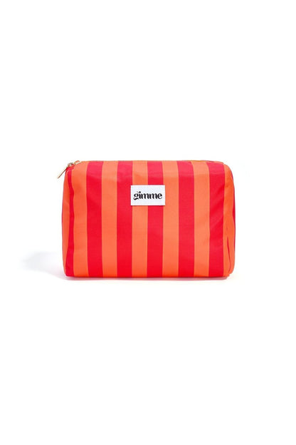 The Stripe Glam – Striped Makeup Bag - Velaris Femme