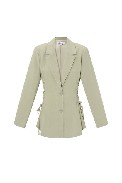 The Tie Grace – Elegant Blazer - Velaris Femme
