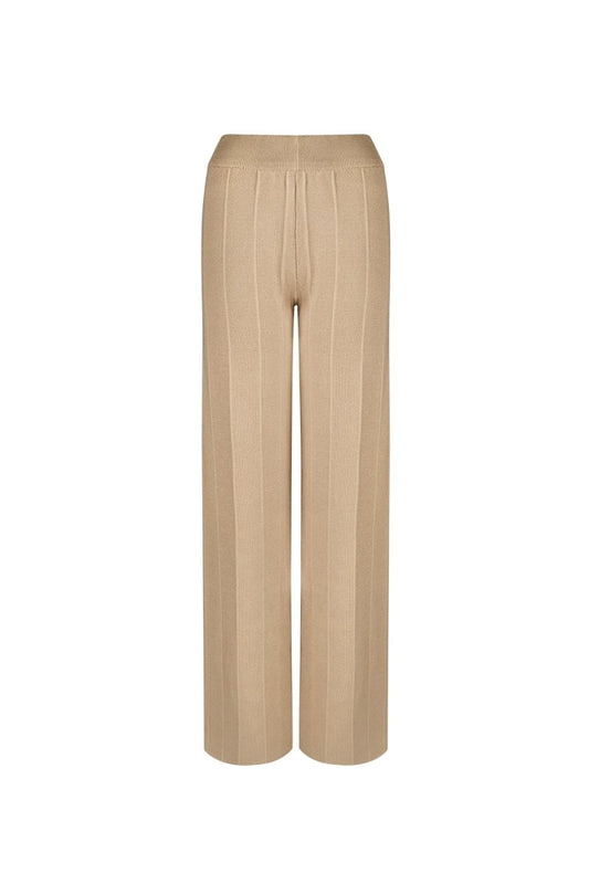 The Wide Flow – Elegant Wide Leg Viscose Pants - Velaris Femme