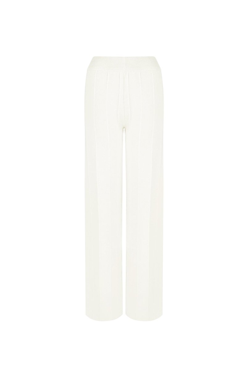 The Wide Flow – Elegant Wide Leg Viscose Pants - Velaris Femme