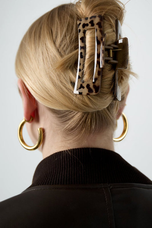 The Wild Hold – Leopard Hair Clip - Velaris Femme