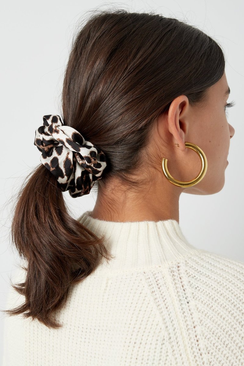 The Wild Scrunch – Tiger Print Scrunchie - Velaris Femme
