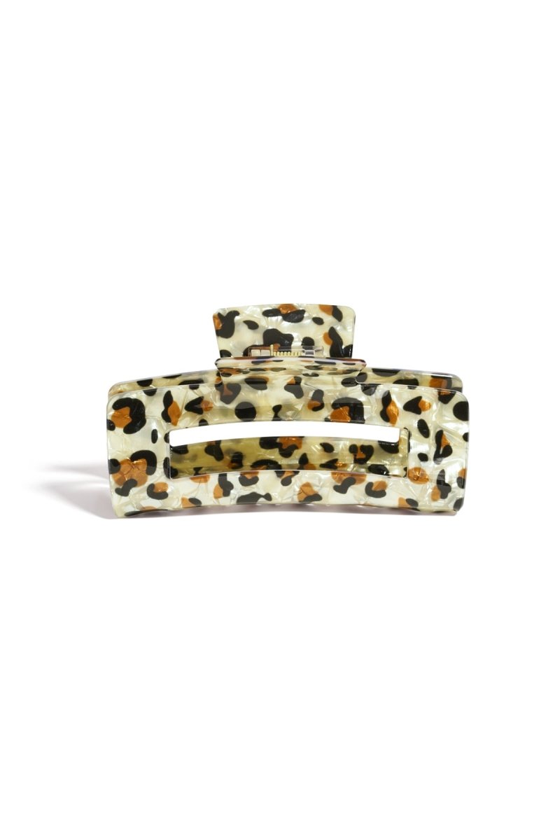 The Wild Style – Leopard Acrylic Hair Clip - Velaris Femme
