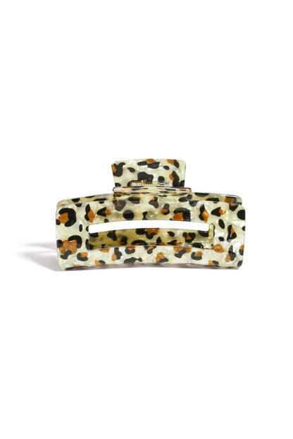 The Wild Style – Leopard Acrylic Hair Clip - Velaris Femme