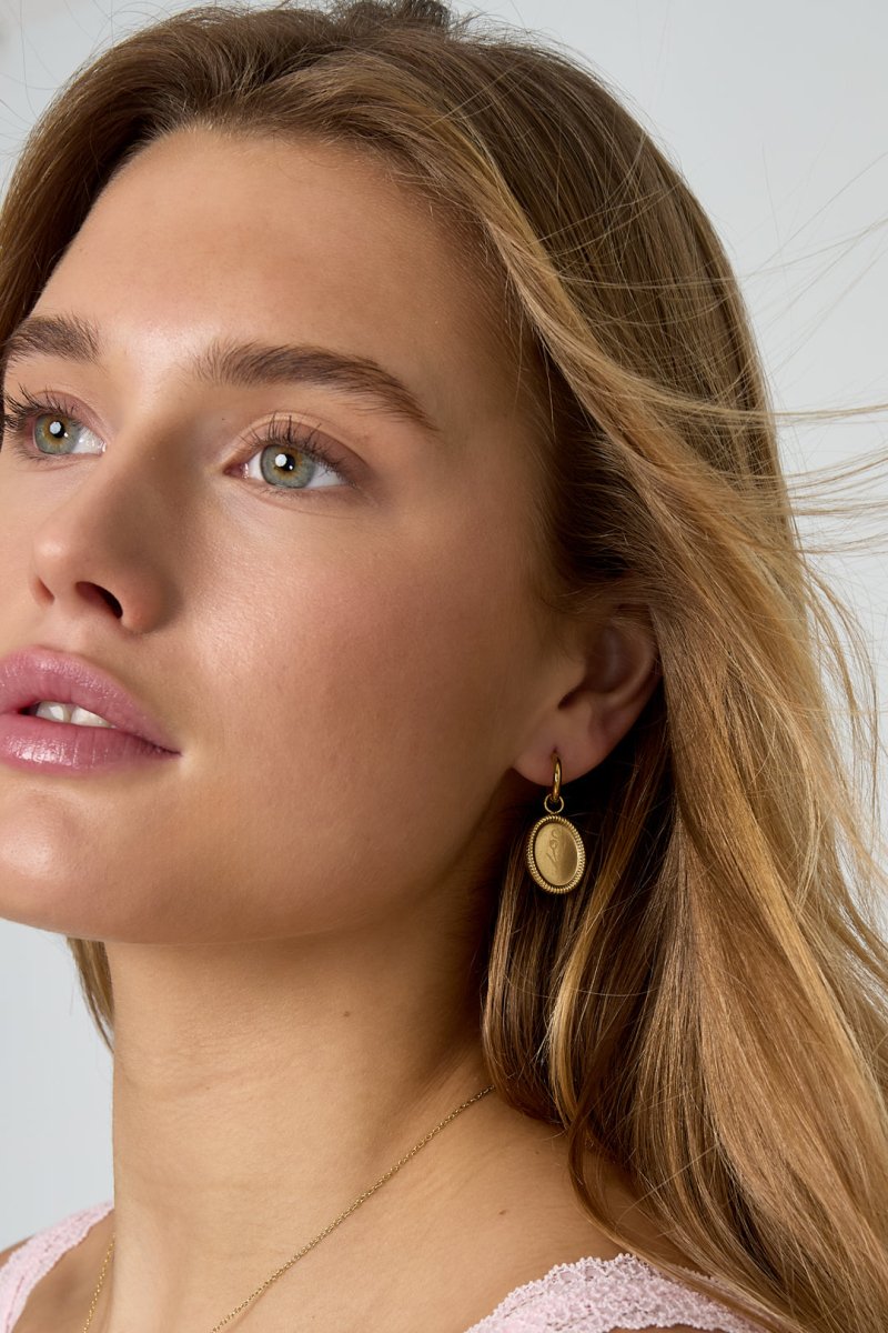 Tulip Blossom Stainless Steel Earrings - Velaris Femme