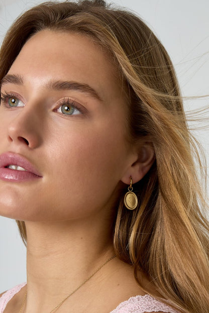 Tulip Blossom Stainless Steel Earrings - Velaris Femme