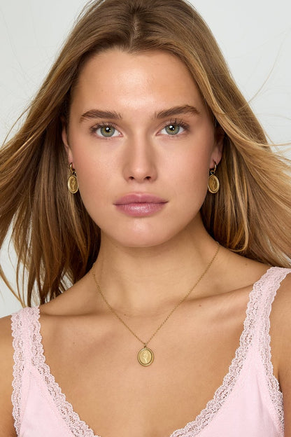 Tulip Blossom Stainless Steel Earrings - Velaris Femme