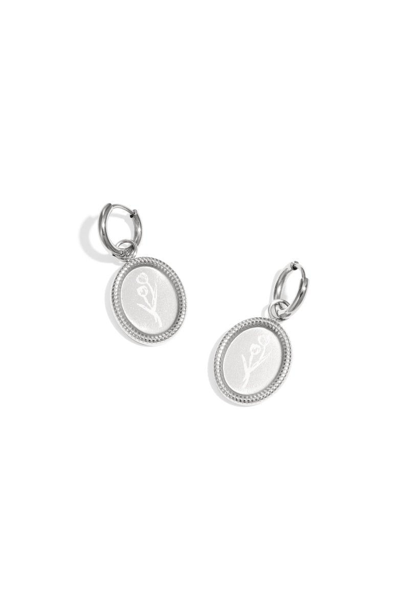 Tulip Blossom Stainless Steel Earrings - Velaris Femme