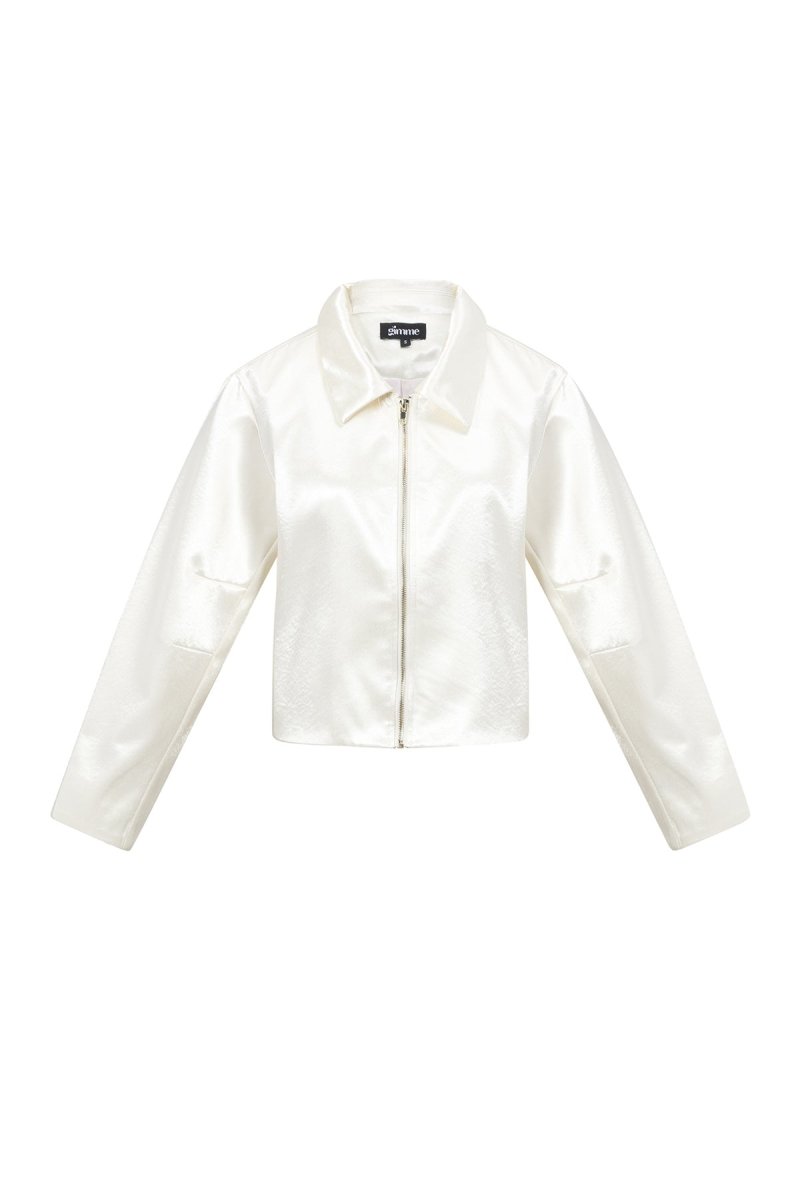 Woven Polyester Fiber Women's Jacket Casual Fall/Winter Solid Color - Velaris Femme