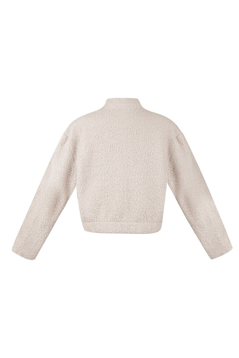 Woven Polyester Fiber Women's Jacket Casual Solid Color Fall/Winter - Velaris Femme