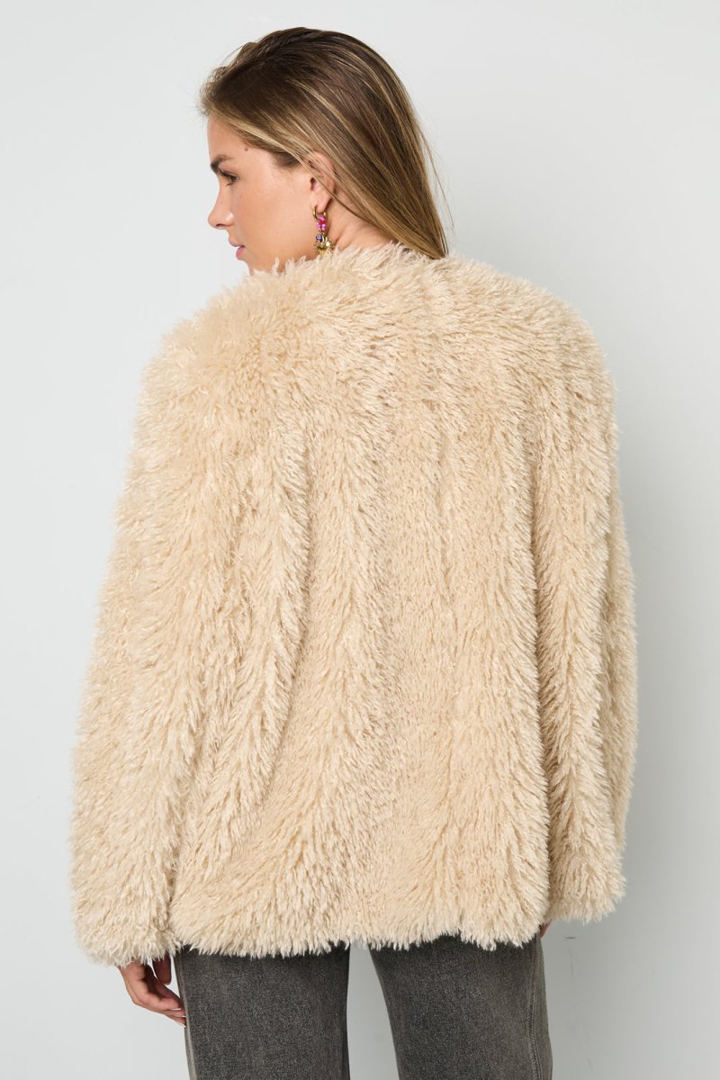 Woven Polyester Fiber Women's Jacket Elegant Solid Color Fall/Winter - Velaris Femme