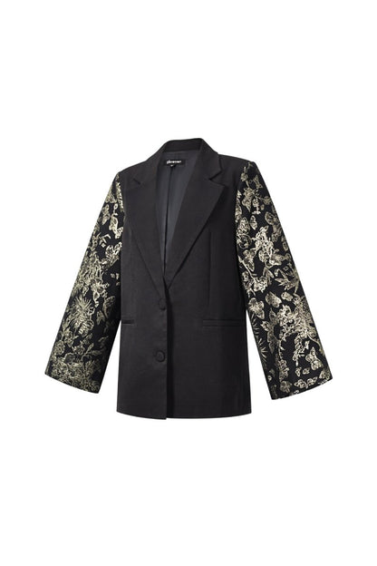 Woven Polyester Fiber Women's Suit Set Elegant Floral Print 3 - piece set - Velaris Femme