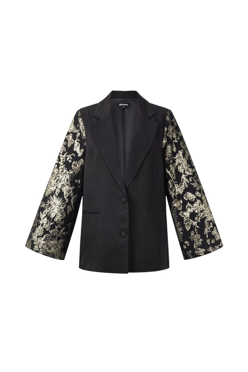 Woven Polyester Fiber Women's Suit Set Elegant Floral Print 3 - piece set - Velaris Femme