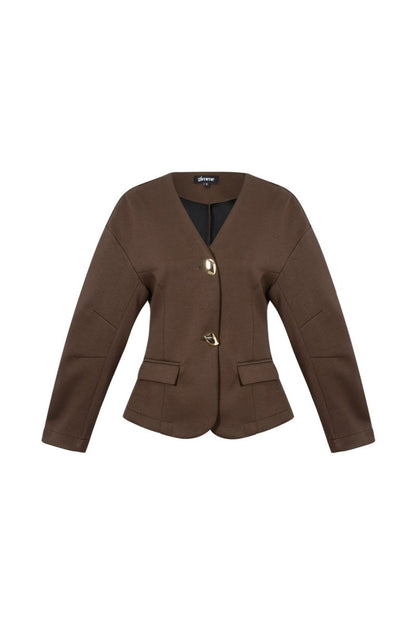 Woven Polyester Fiber Women's Suit Set Elegant Solid Color Fall/Winter - Velaris Femme