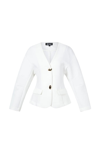 Woven Polyester Fiber Women's Suit Set Elegant Solid Color Fall/Winter - Velaris Femme