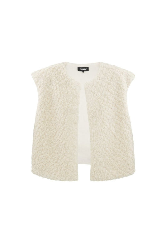 Woven Polyester Fiber Women's Vest Casual Solid Color Fall/Winter - Velaris Femme
